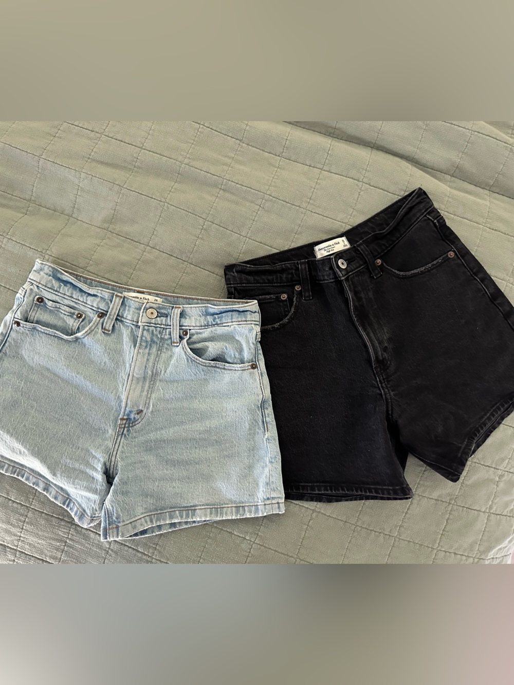 Abercrombie Denim Shorts Bundle size 26/2